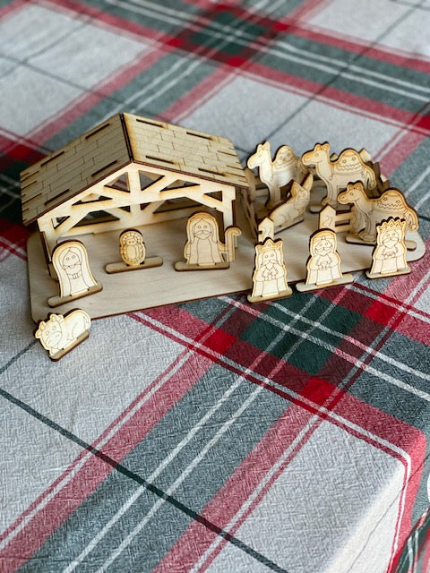 DIY Nativity Kit