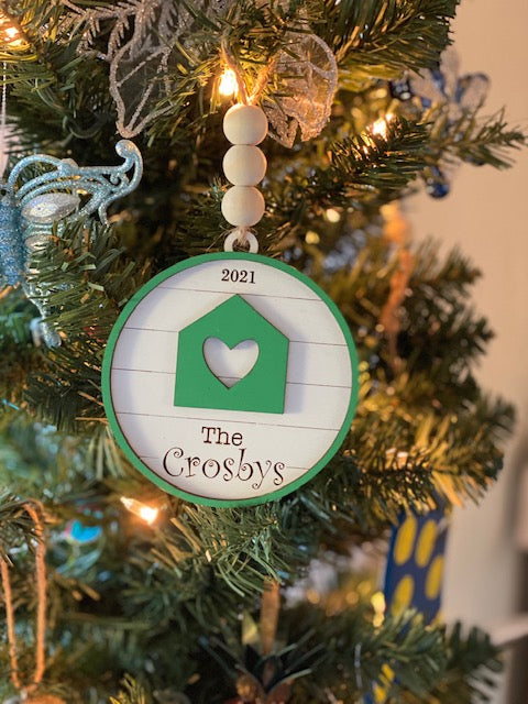 Farmhouse Family Ornament