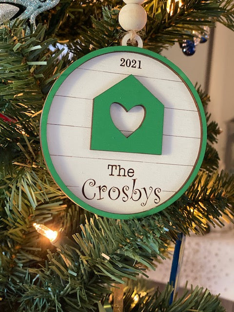 Farmhouse Family Ornament