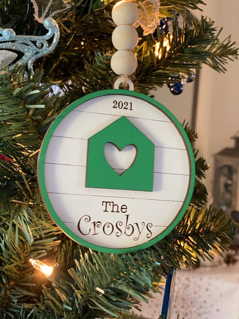 Farmhouse Family Ornament