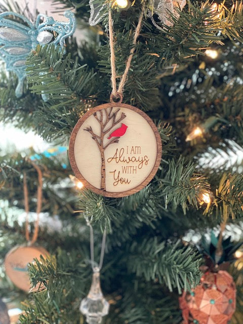 "I am always with you" ornament